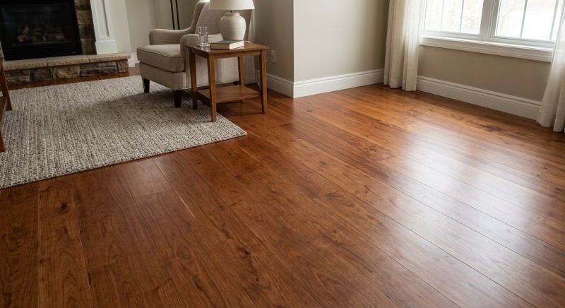 Cherry Floor Installation in Bergen County, NJ
