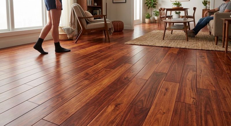 Cherry Floor Installation in Bronx, NY