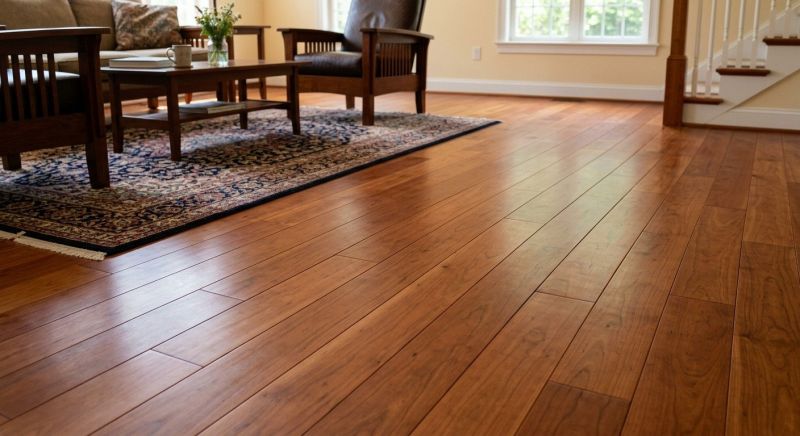 Cherry Floor Installation in Brooklyn, NY