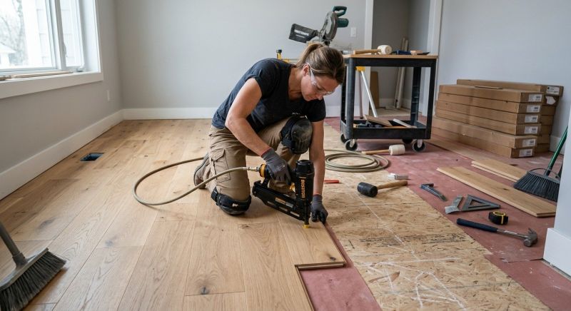 Hardwood Floor Installation in Essex County, NJ