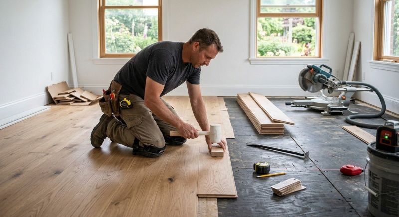 Hardwood Floor Installation in Glen Head, NY