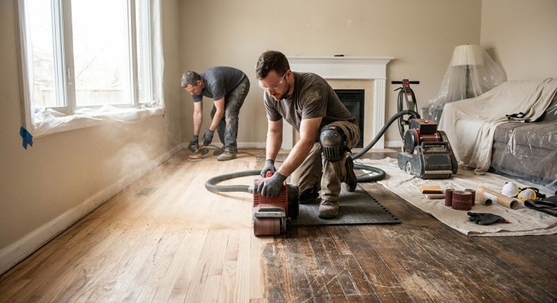 Hardwood Floor Renovation in Paramus, NJ