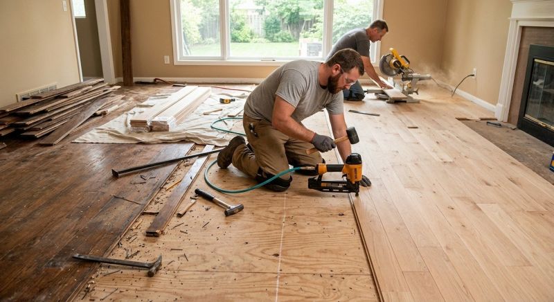 Hardwood Replacement in Bloomingdale, NJ
