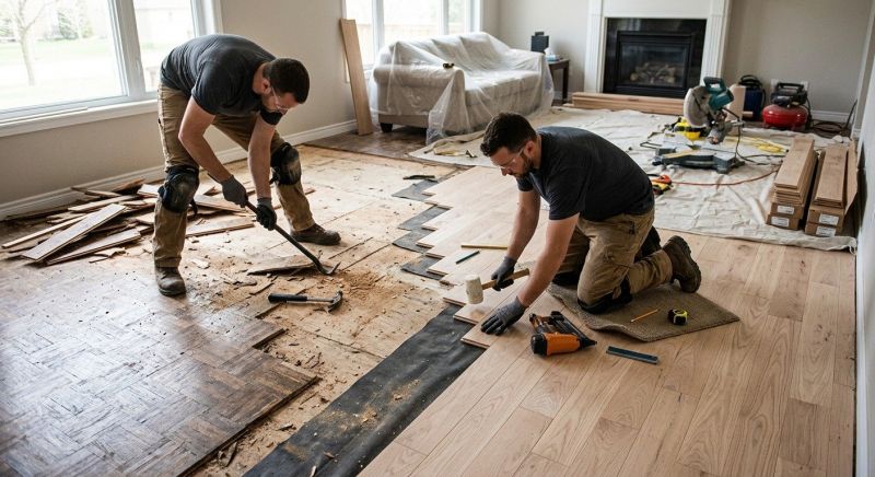 Hardwood Replacement in Emerson, NJ