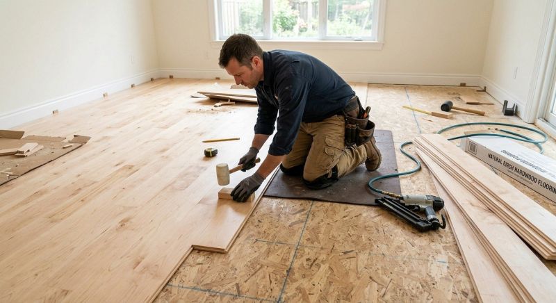 Maple Flooring Installation in Belleville, NJ