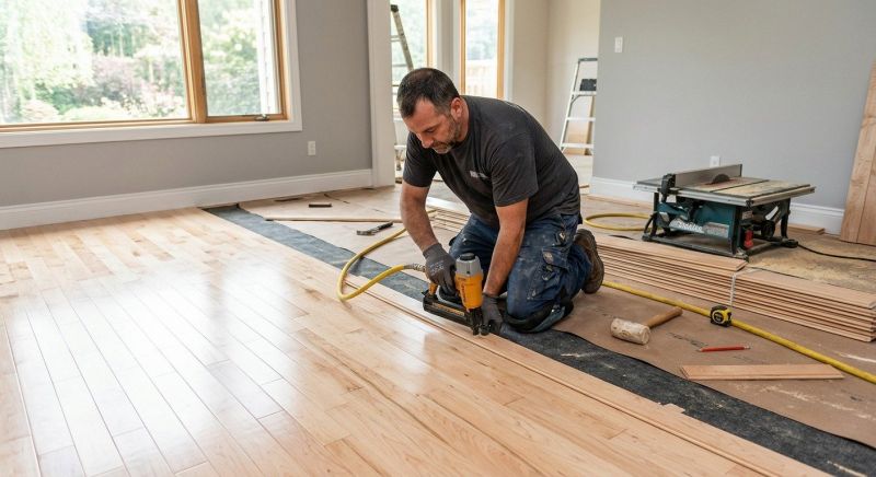 Maple Flooring Installation in Forest Hills, NY