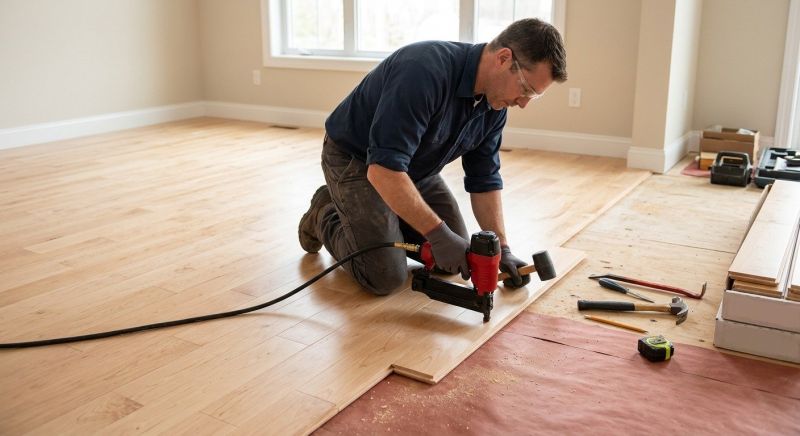 Maple Flooring Installation in Maywood, NJ