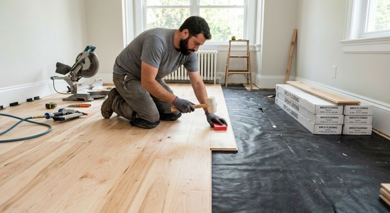 Maple Flooring Installation in New York, NY