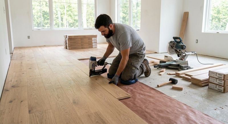 Oak Floor Installation in Monsey, NY