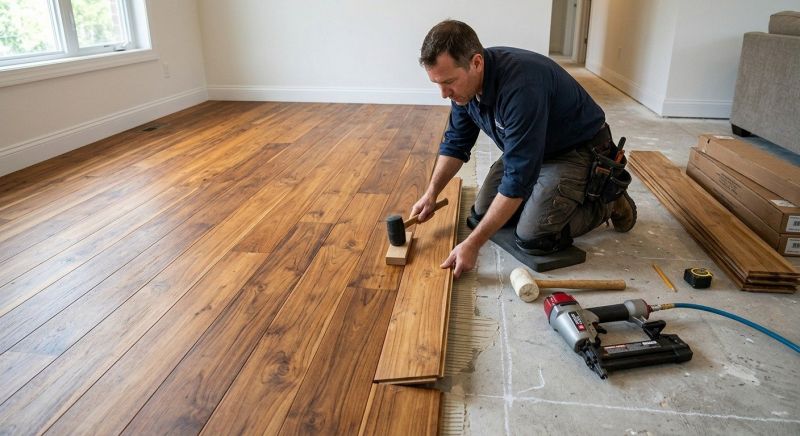 Teak Flooring Installation in Paramus, NJ