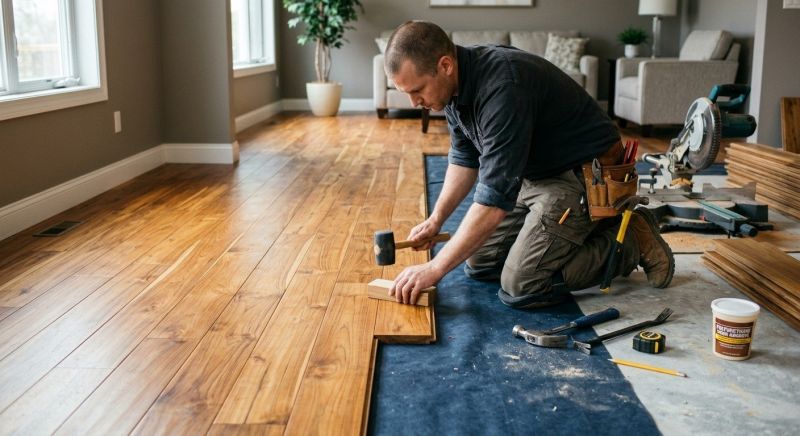 Teak Flooring Installation in Paramus, NJ