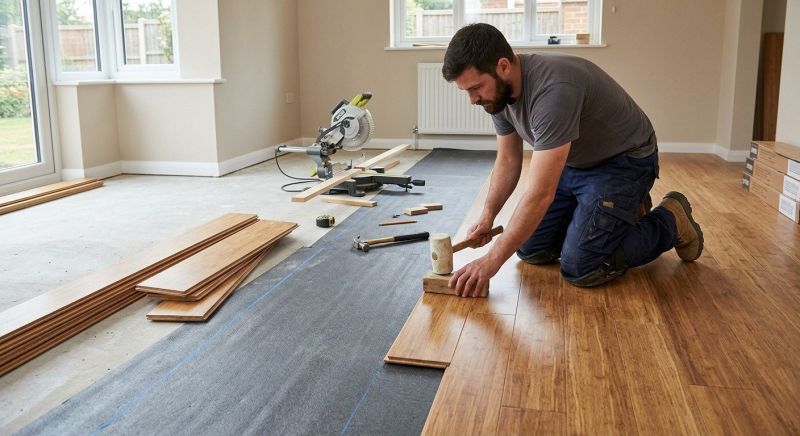 Teak Flooring Installation in Paramus, NJ