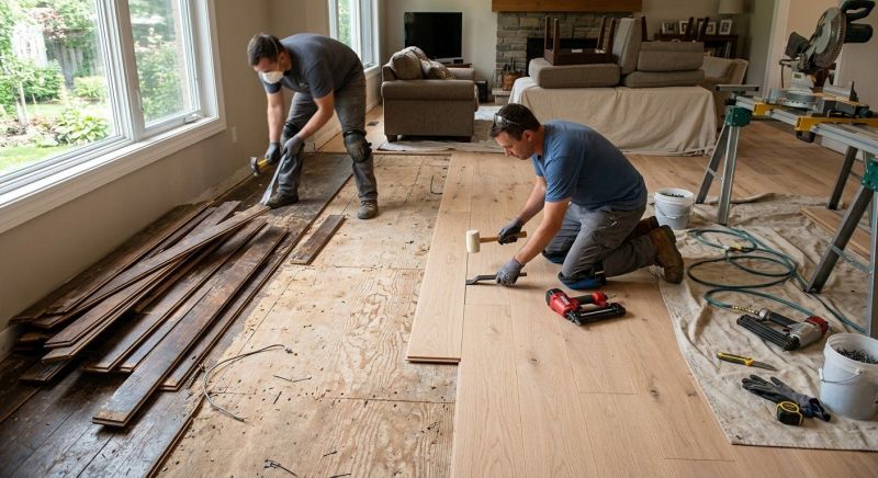 Wood Floor Replacement in Livingston, NJ