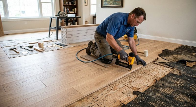 Wood Floor Replacement in Ossining, NY