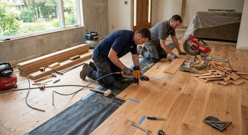 Wood Flooring Installation in Jersey City, NJ