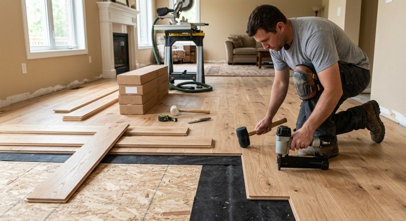 Wood Flooring Installation in Little Falls, NJ